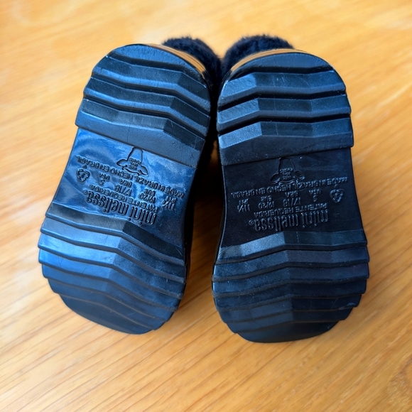 Mini Melissa Sparkle Boots with fur lining, size 5 - Picture 2 of 8